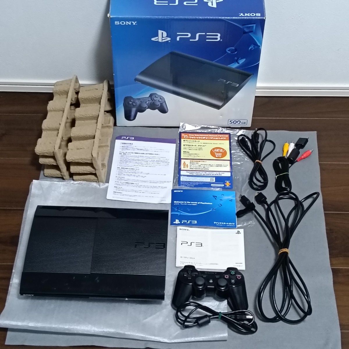 SONY PlayStation3 CECH-4300C 500GB チャコールブラック PS3 本体