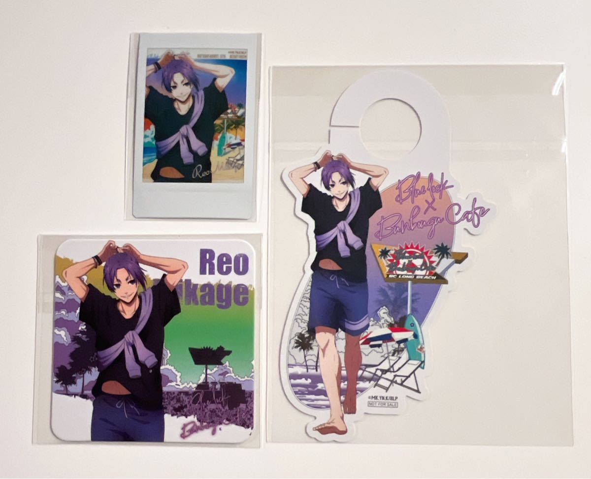 ブルーロック 凪誠士郎 スマべカフェ ランチョンマット アクリルカード