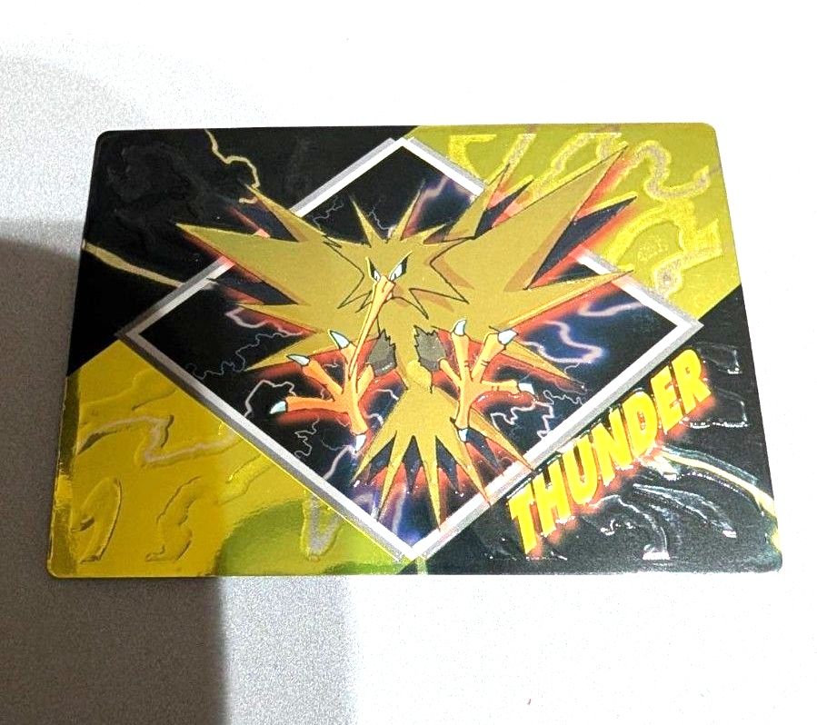 激レア ポケモン Meiji ゲットカード スーパーコレクション サンダー