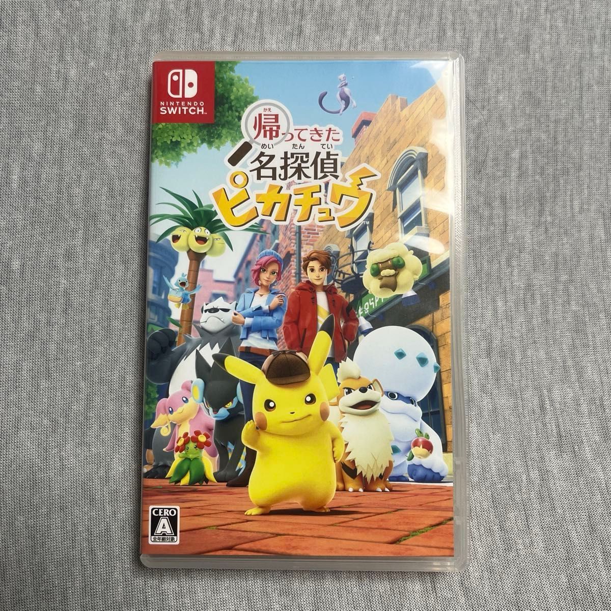 Switch 帰ってきた 名探偵ピカチュウ Nintendo Switch ソフト｜Yahoo