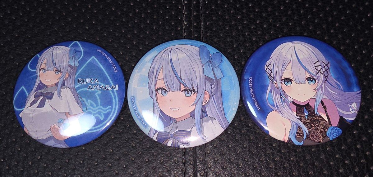 美品】Weather Planet × ダーツハイブ トレーディング缶バッジ 雨海