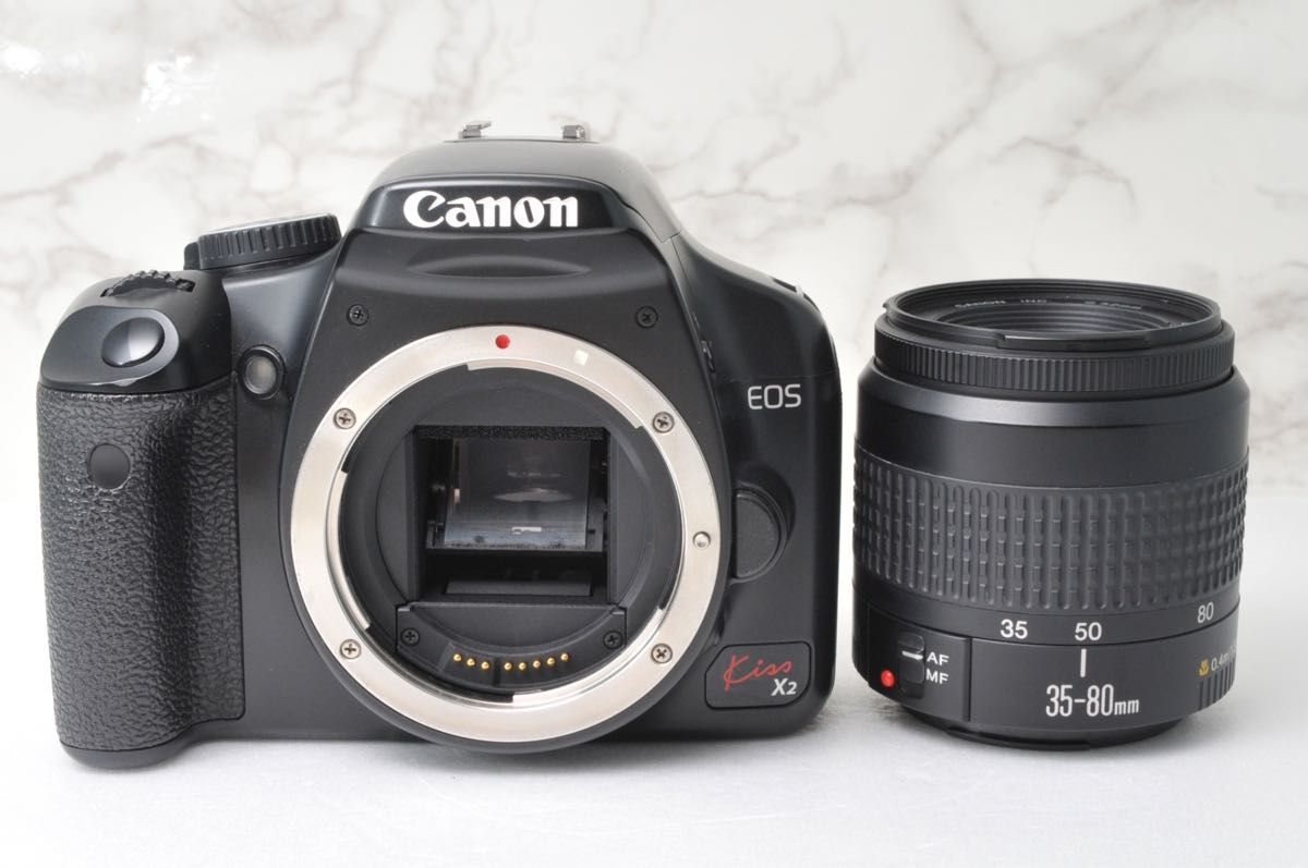 初心者おすすめ Canon EOS Kiss X2 スマホ転送 使用少なめ 一眼レフ
