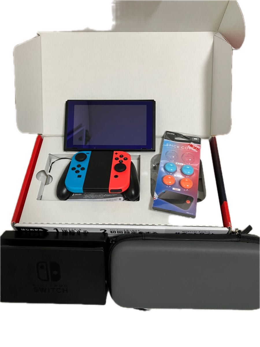 Nintendo Switch Joy-Con(L)ネオンブルー/(R)ネオンレッド バッテリー