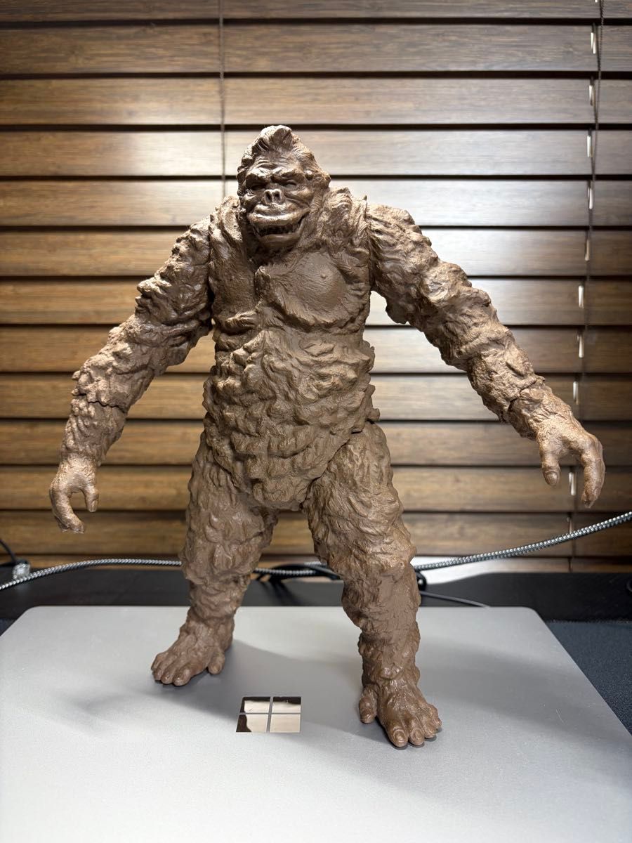 ビリケン商会 南海の魔神 キングコング対ゴジラ ソフビキット 組立済み