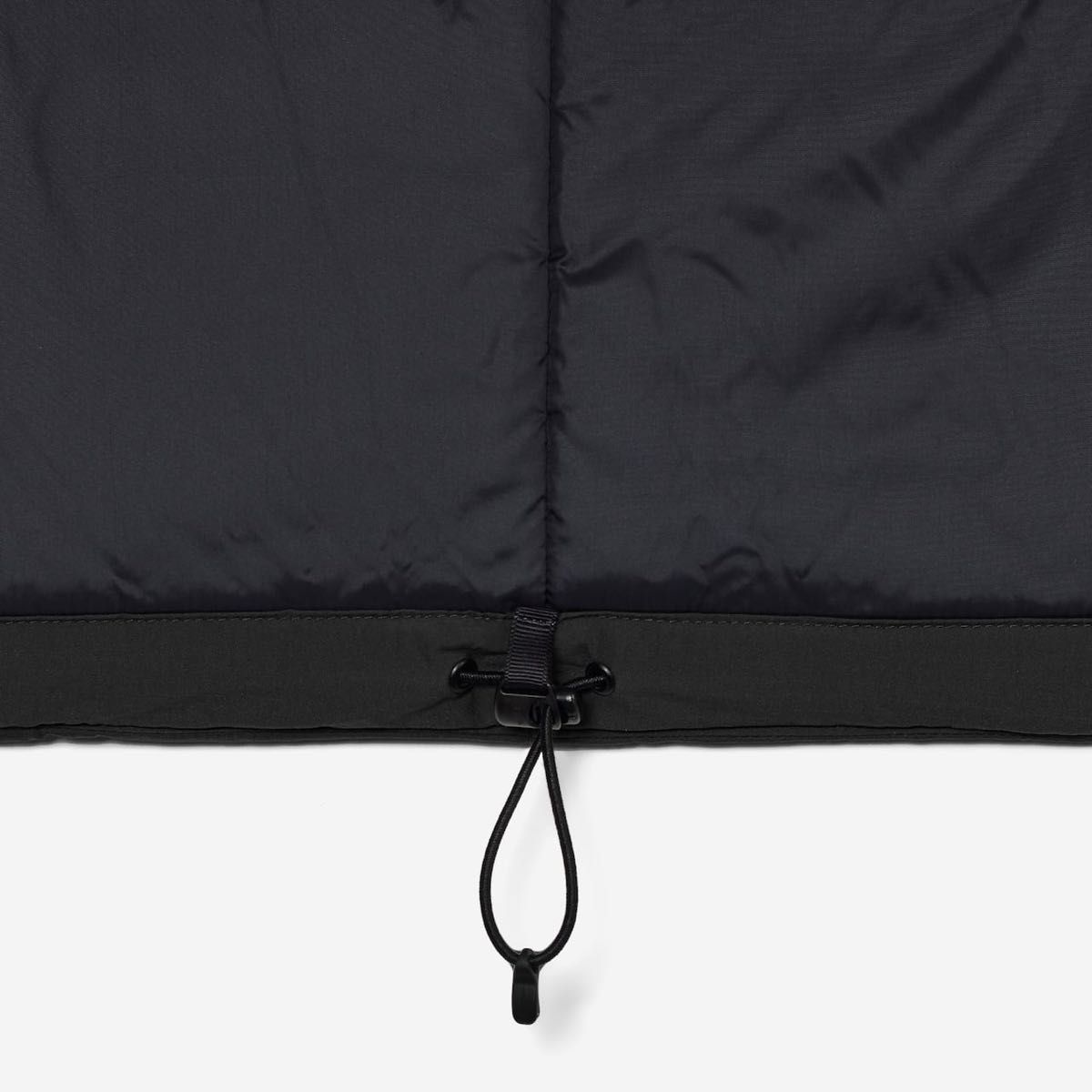 Lサイズ ENNOY スタイリスト私物 PADDED NYLON HOODIE BLACK エンノイ