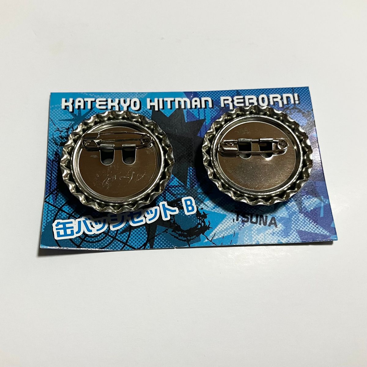 家庭教師ヒットマンREBORN 王冠 缶バッジ 沢田綱吉 ツナ｜Yahoo!フリマ