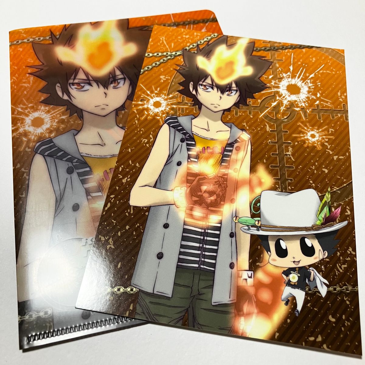 家庭教師ヒットマンREBORN ジャンプフェスタ JF ミニ クリアファイル