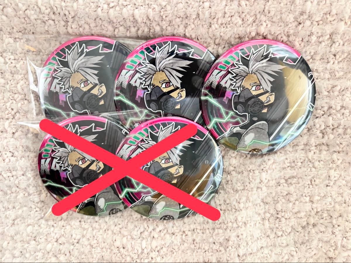 怪獣8号 怪獣8号展 コレクション缶バッジ コレ缶 鳴海弦 3点セット