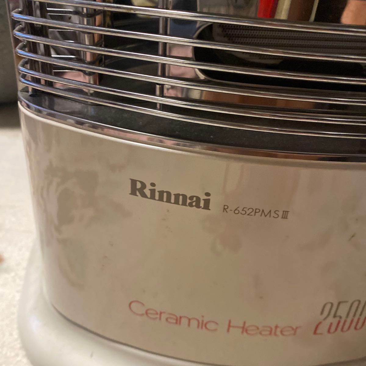 Rinnai リンナイ ガス赤外線ストーブ R-652PMSIII セラミックヒーター