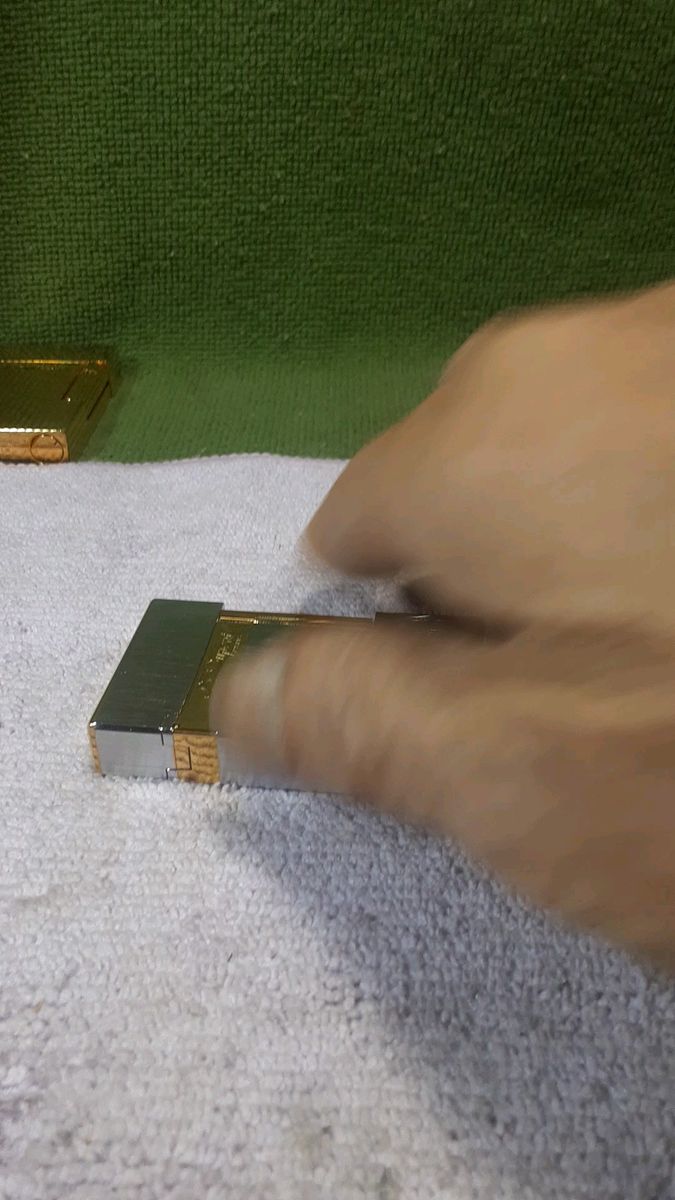 Chapado en Latonデュポン シルバー ゴールド コンビ Hc｜Yahoo!フリマ