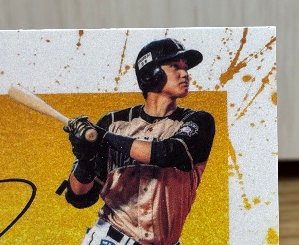 一般発売なし 限定プロモ 大谷翔平 BBM 2014 ART of AUTO 印刷サイン