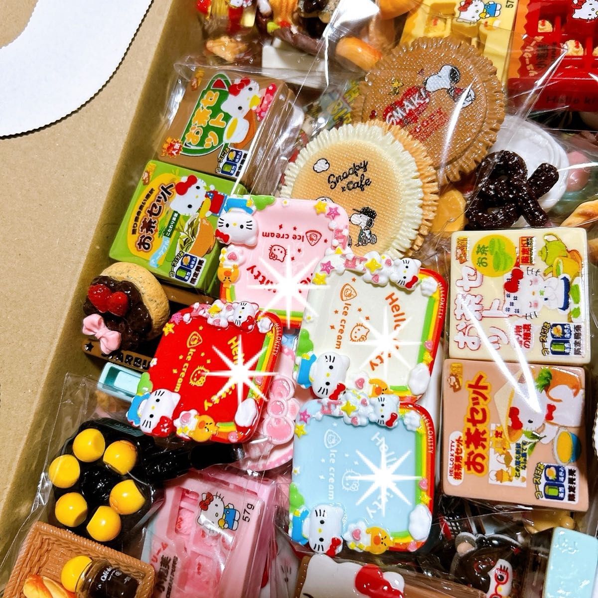 大特価】デコパーツ まとめ売り たくさん 人気 アクリル ゆうパケット