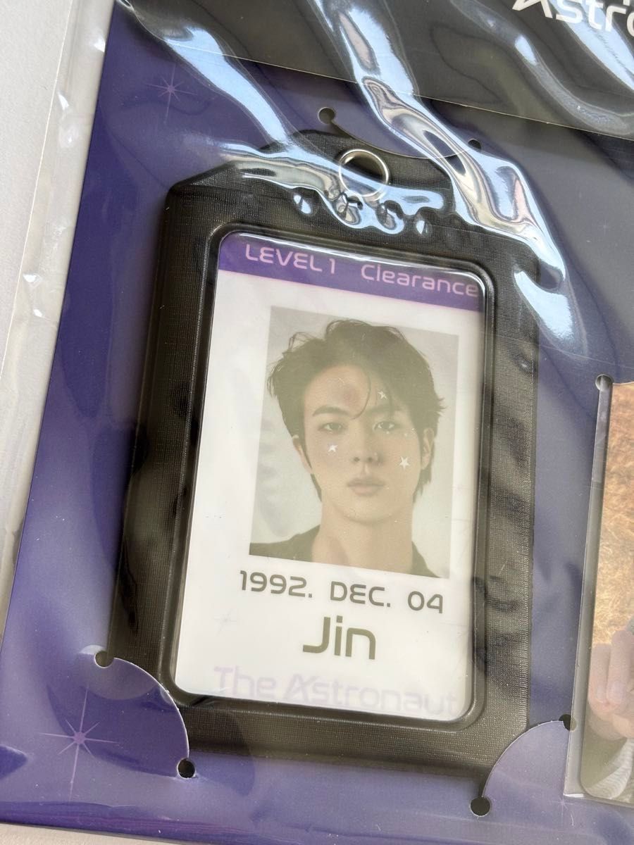 BTS JIN The Astronaut IDカードホルダートレカセット｜Yahoo!フリマ