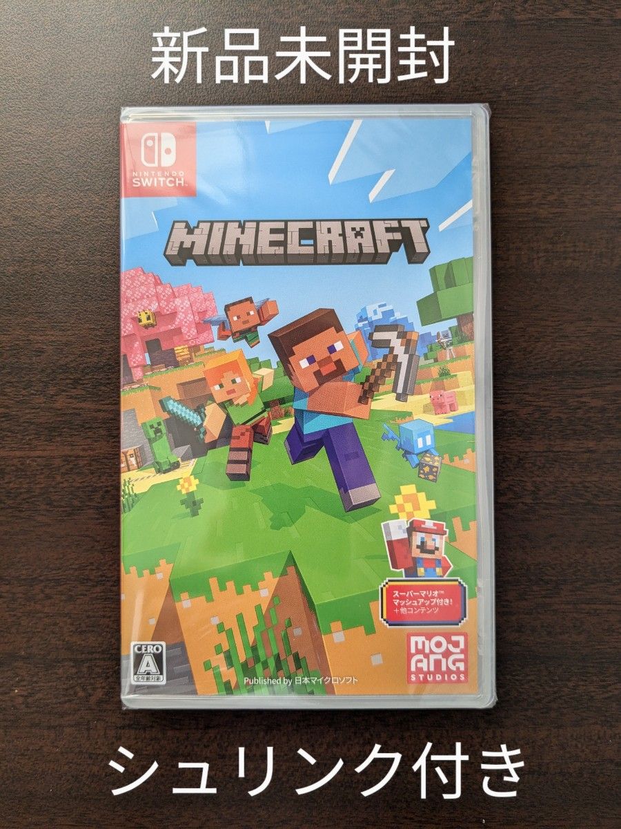 未開封・シュリンク付き】Minecraft マインクラフト Nintendo Switch版