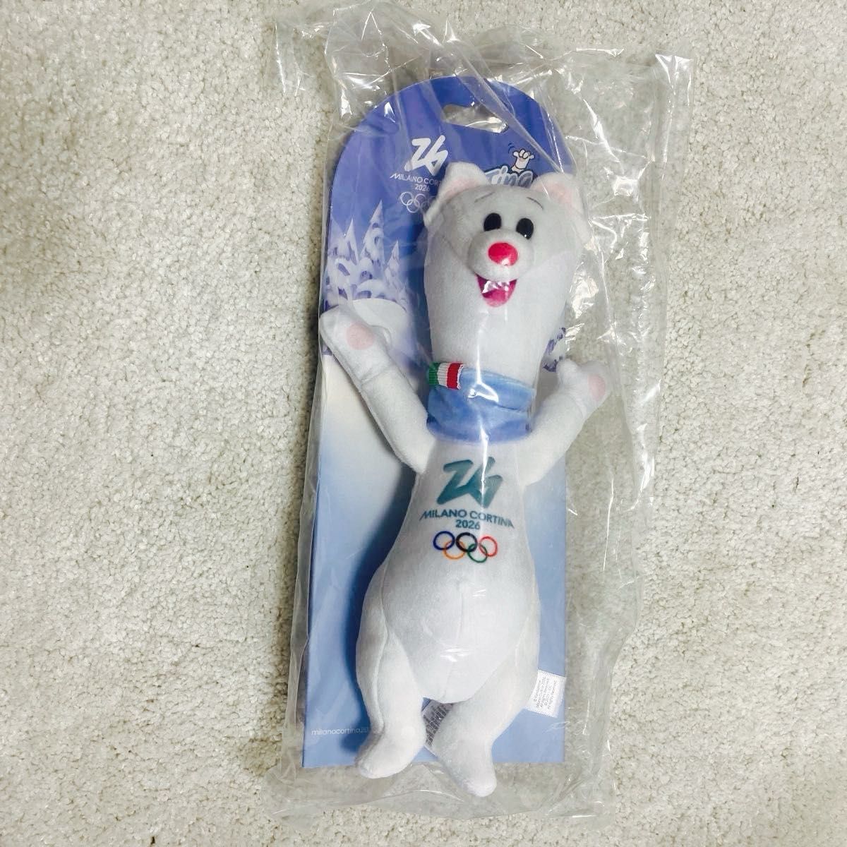 ミラノコルティナオリンピック 2026 マスコット Tina ティナ 27cm