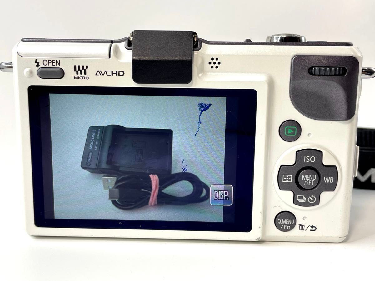 動作OK Panasonic LUMIX GF2 ホワイトボディ #2903｜Yahoo!フリマ（旧