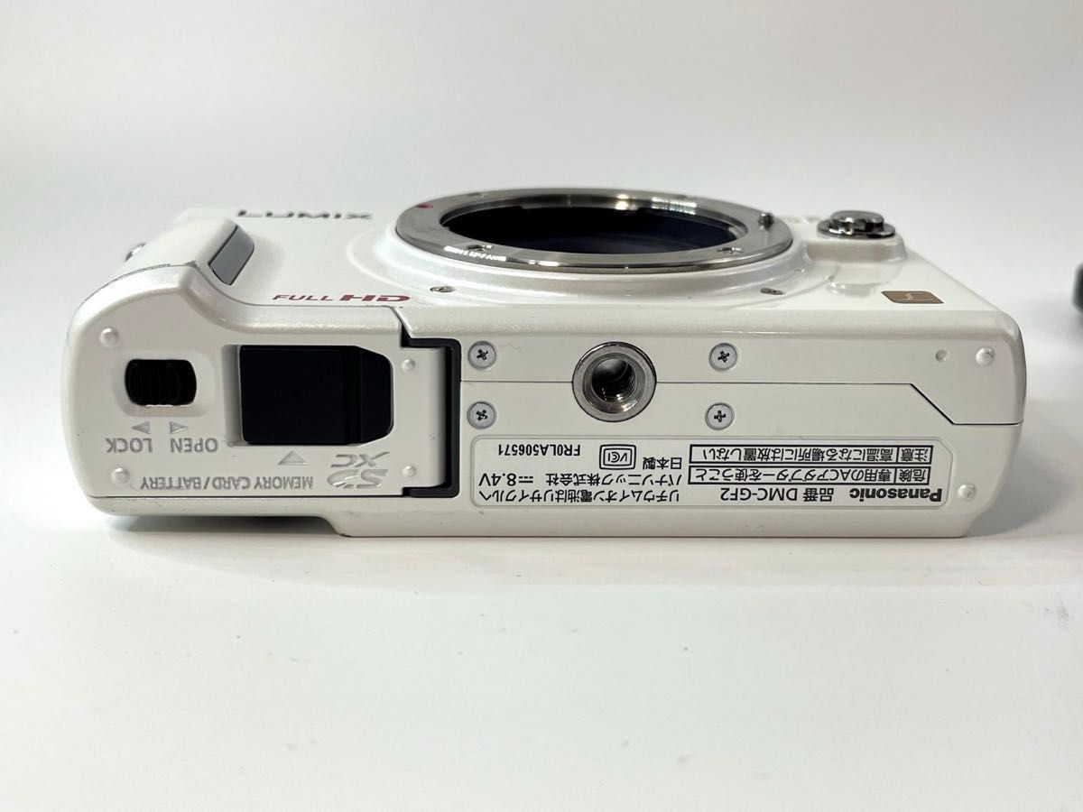 動作OK Panasonic LUMIX GF2 ホワイトボディ #2903｜Yahoo!フリマ（旧