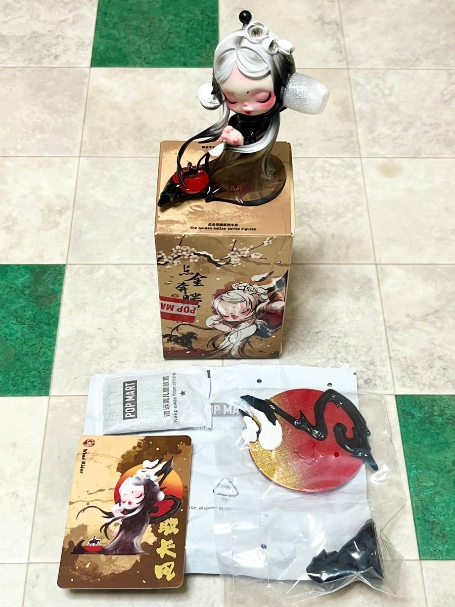 新品 POP MART The Golden Gallop シリーズ Wind Rider SKULLPANDA