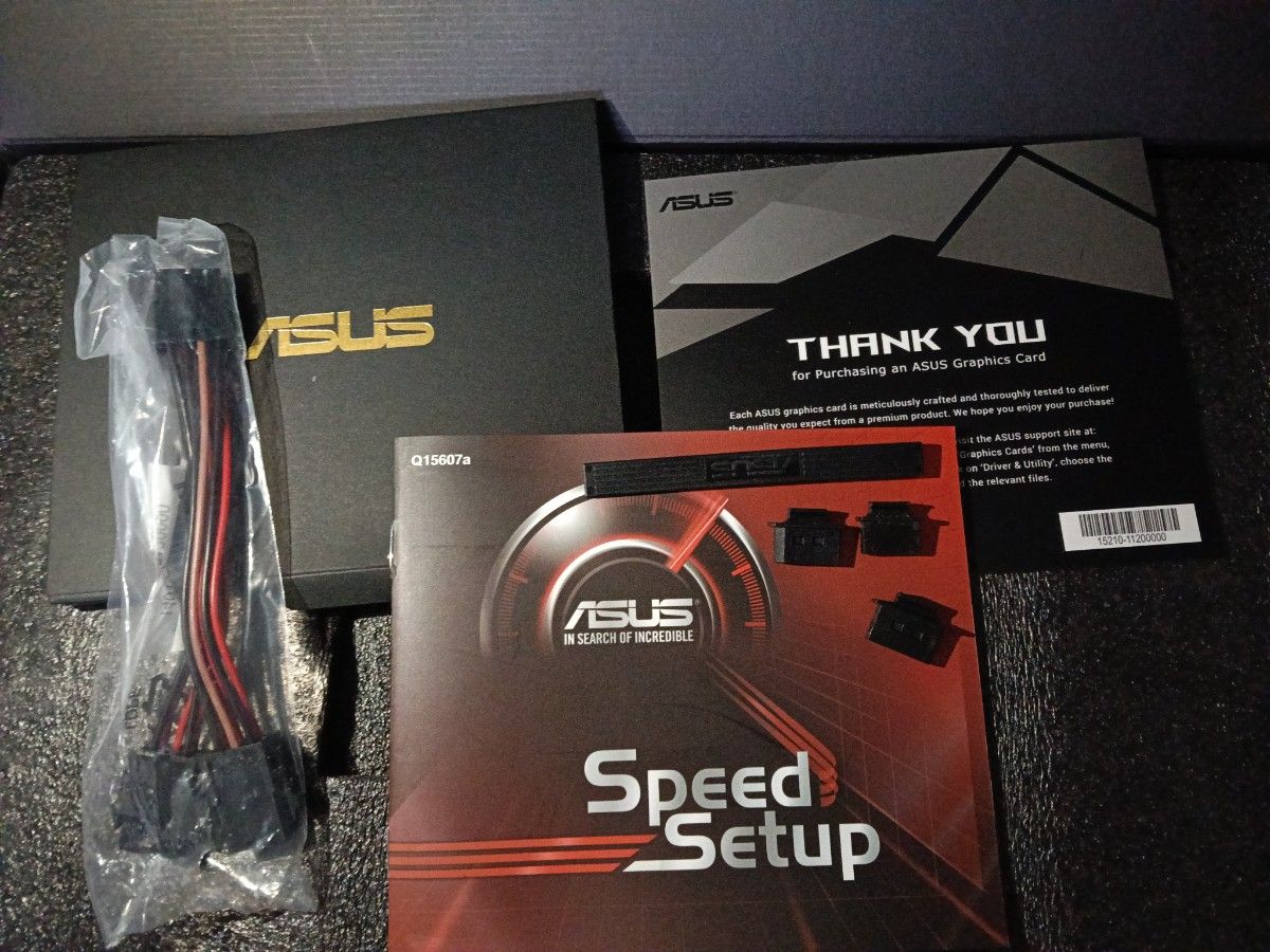 ROG STRIX GAMING RTX2060SUPER GDDR6 8GB 動作確認の画像有