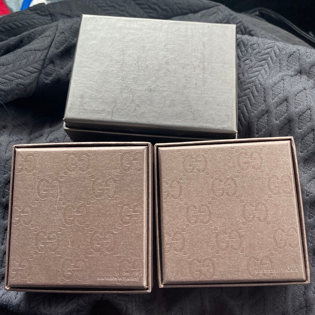 GUCCI グッチ 空箱 3個セット アクセサリーケース ギフトボックス