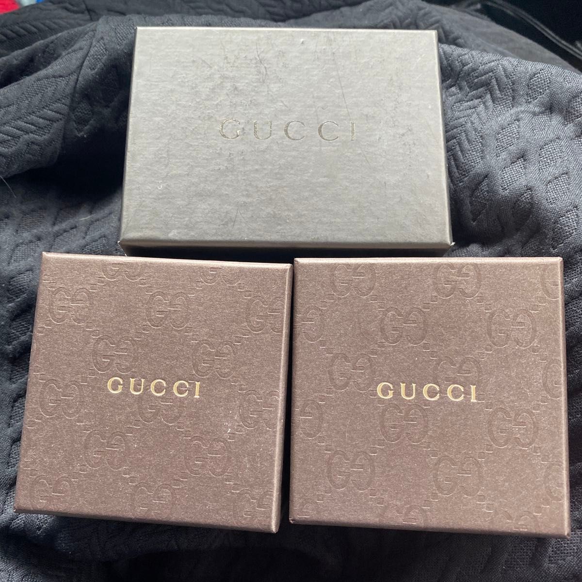 GUCCI グッチ 空箱 3個セット アクセサリーケース ギフトボックス