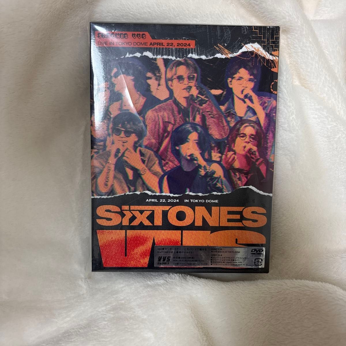 SixTONES VVS LIVE IN TOKYO DOME DVD 初回盤 4枚組 通常盤DISC3
