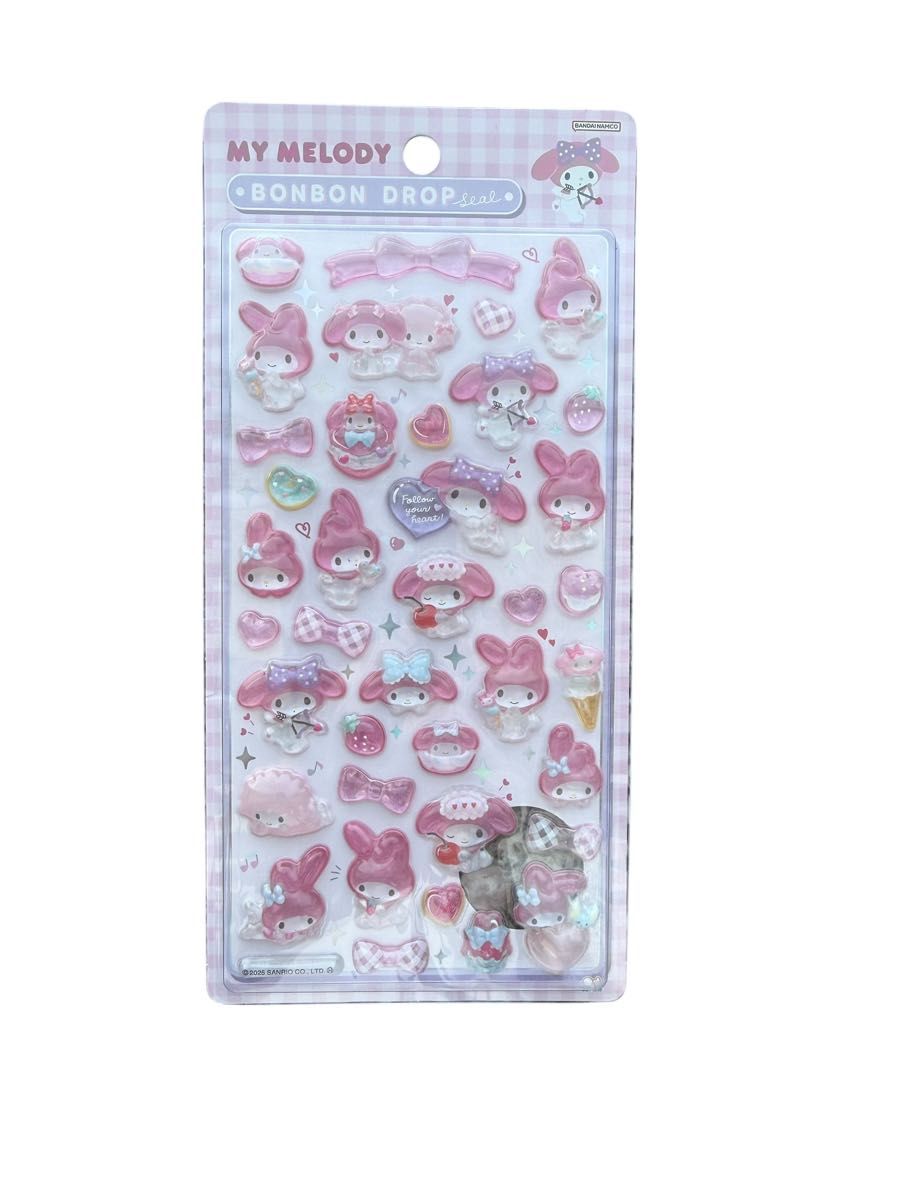 正規 マイメロディ ボンボンドロップシール 第二弾 サンリオ うるちゅ