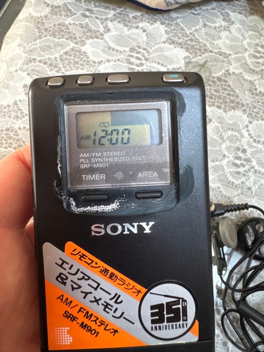 SONY ポケットラジオ SRF-M901 （ジャンク品）｜Yahoo!フリマ（旧