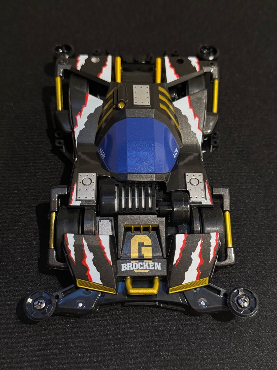 ミニ四駆 ブロッケンG（ギガント）ブラックスペシャル 組み立て済み