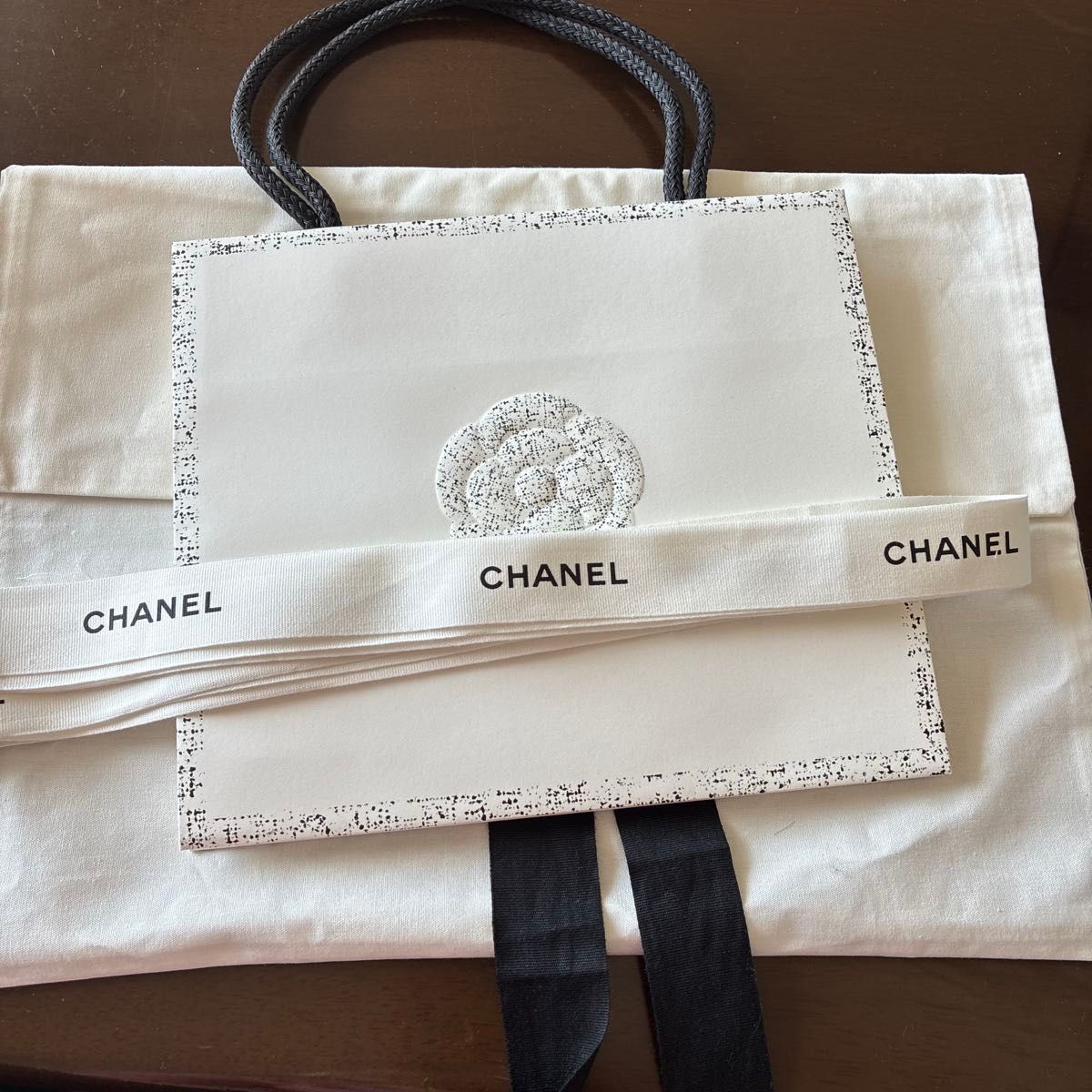 CHANEL シャネル ギフトセット 空箱 リボン カメリア ショッパー