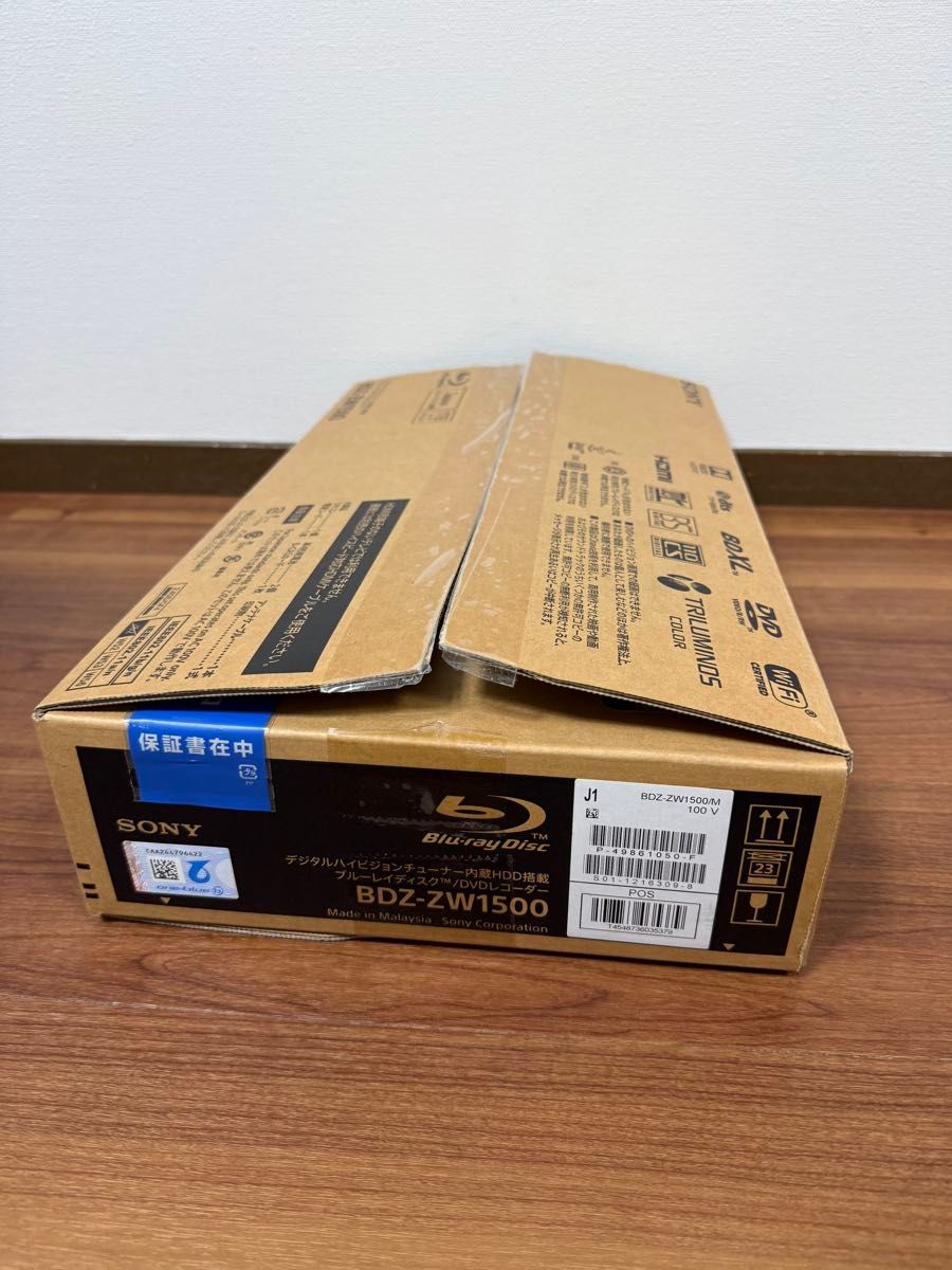 未使用品】希少 ソニー BDZ-ZW1500 大容量1TBブルーレイ sony｜Yahoo