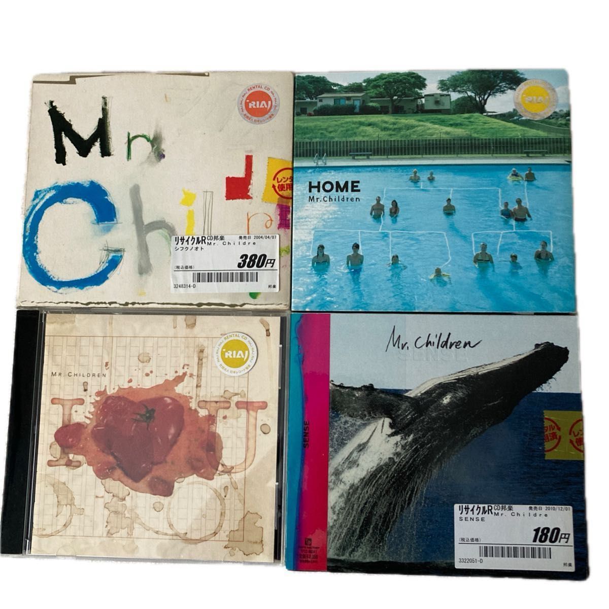 Mr Children CDアルバム 4枚セット シフクノオト HOME SENSE I Love