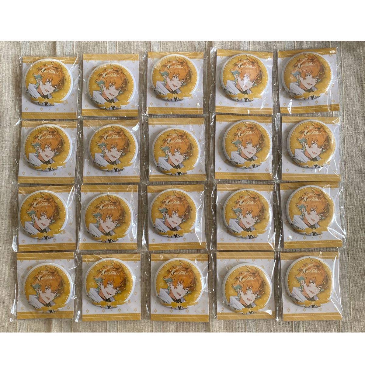 新品未開封 にじさんじ ウィンターデート 宇佐美リト 缶バッジ 20点