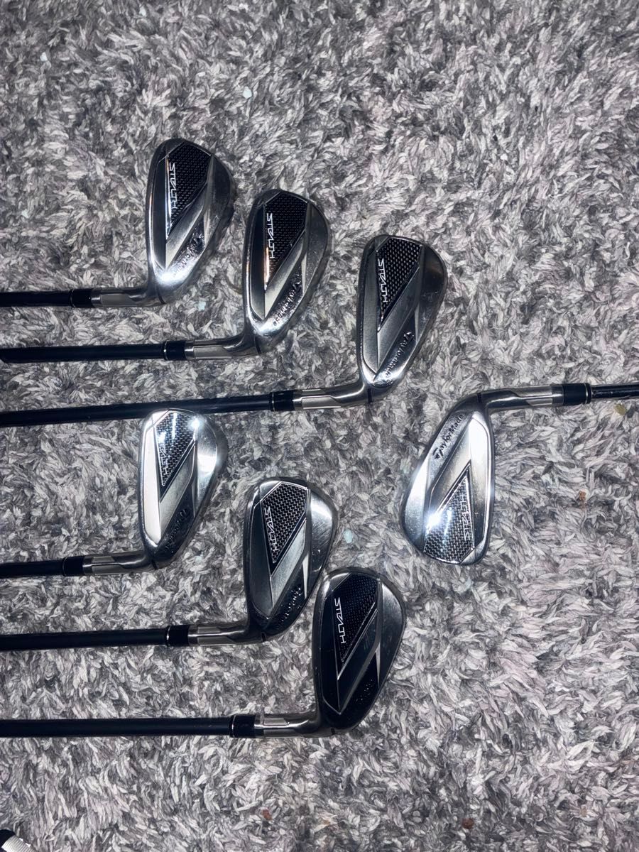テーラーメイド ステルス アイアン 6本セット(6-AW) 純正カーボンTM60