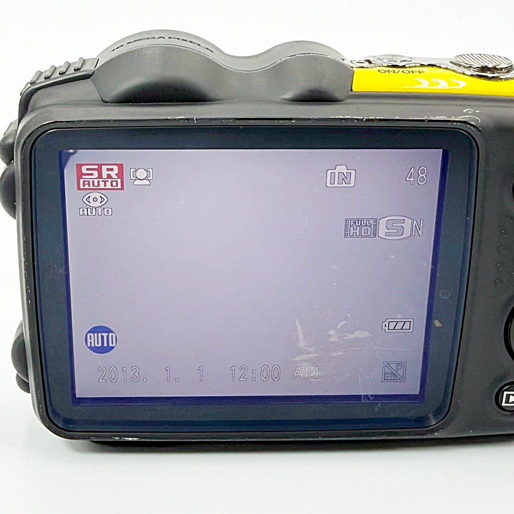 フジフイルム FUJIFILM FinePix XP200 イエロー コンデジ カメラ 中古