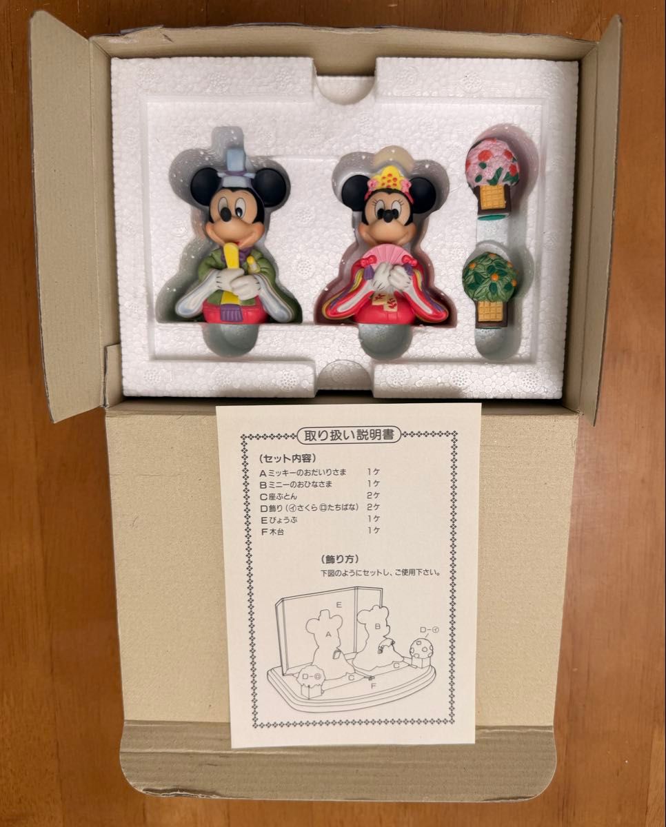ディズニー ミニー お雛様 陶器 ベルメゾン｜Yahoo!フリマ（旧PayPay