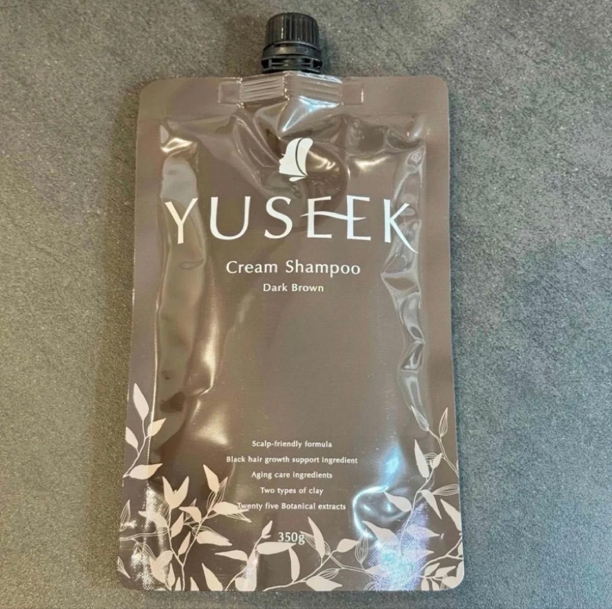 即購入OK・即日発送）ユーシーク YUSEEK Cream Shampoo ダークブラウン