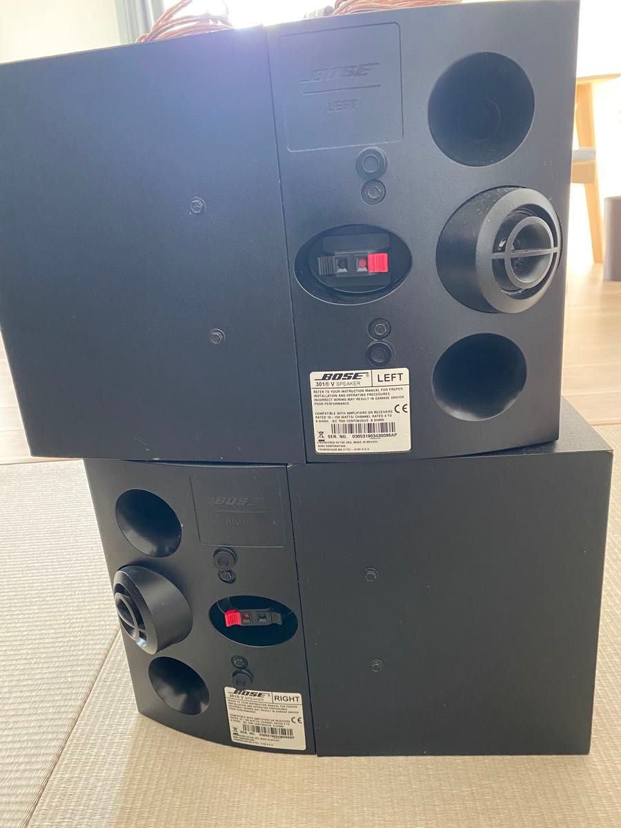 BOSEスピーカー301V 左右セット・スピーカーケーブル2本お付け｜Yahoo