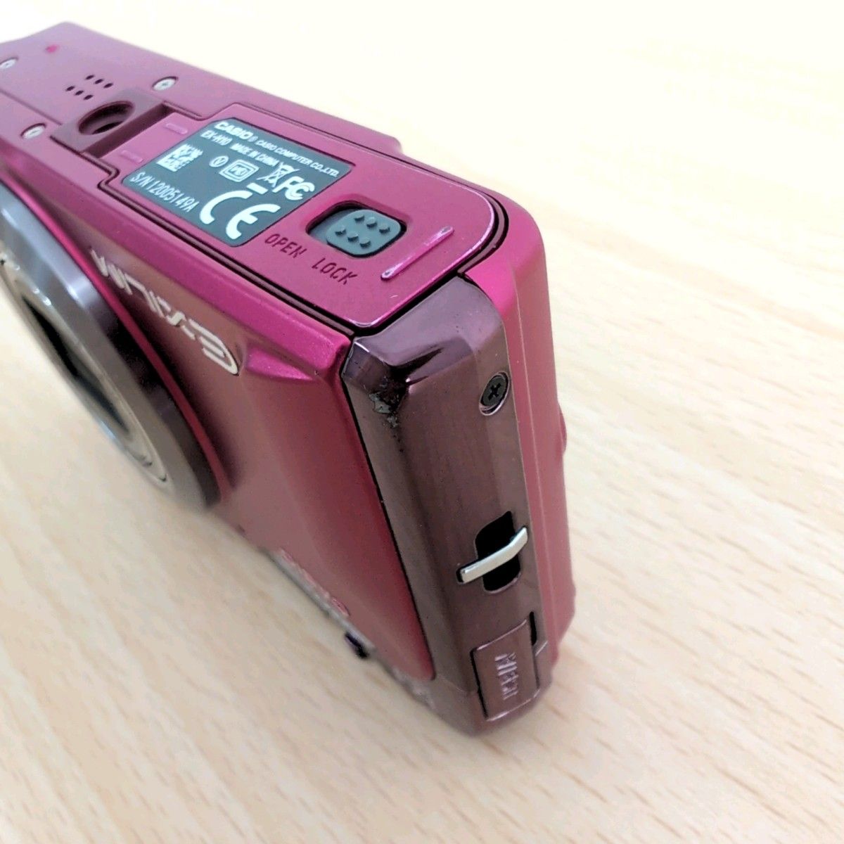 CASIO EX-H10 ピンク コンデジ 充電器付 動作品 液晶難あり｜Yahoo