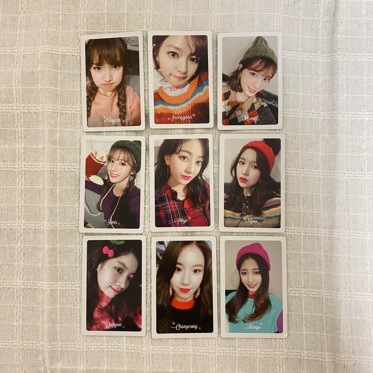 TWICE 公式 Merry&Happy トレカ 9枚セット｜Yahoo!フリマ（旧PayPay