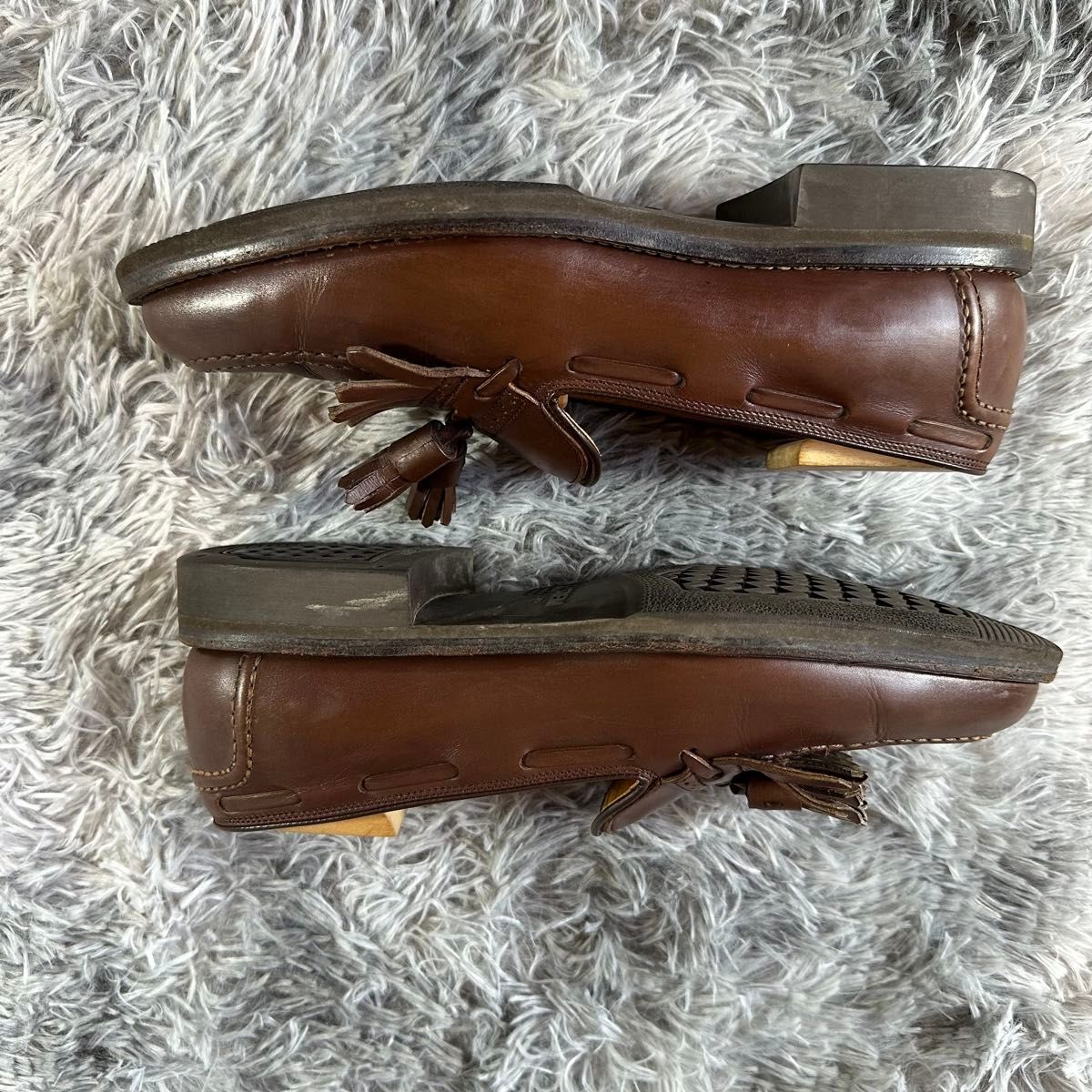 REGAL タッセルローファー ブラウン レザー 革靴 24 5㎝｜Yahoo!フリマ