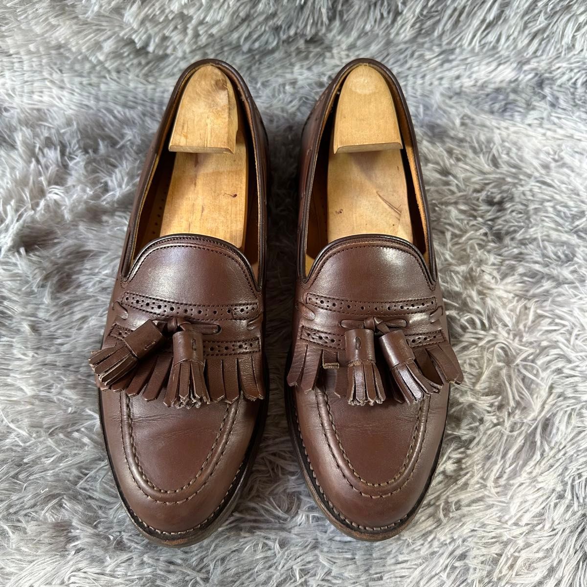 REGAL タッセルローファー ブラウン レザー 革靴 24 5㎝｜Yahoo!フリマ