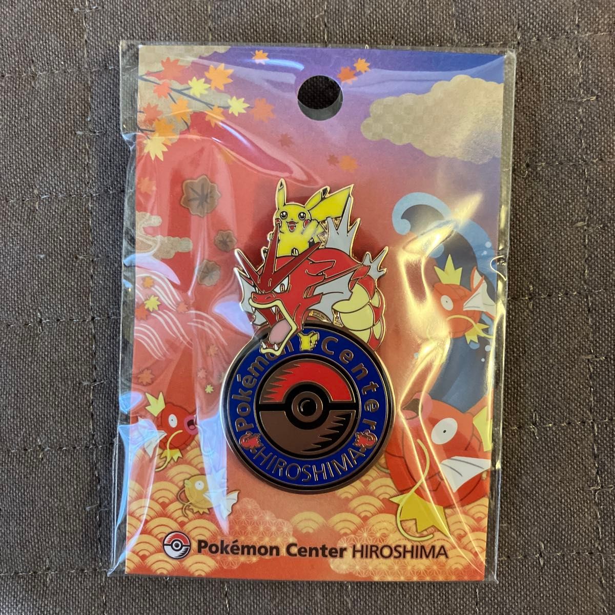 ポケモンセンターヒロシマ限定 広島 ロゴピンズ ピンバッジ｜Yahoo