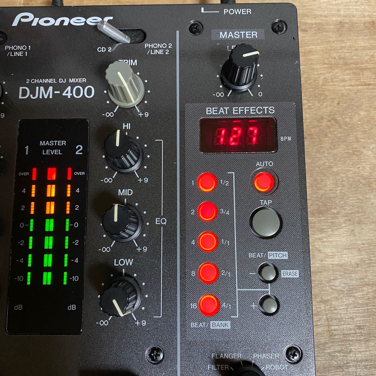 名機】Pioneer パイオニア DJM400 DJミキサー 08年製｜Yahoo!フリマ