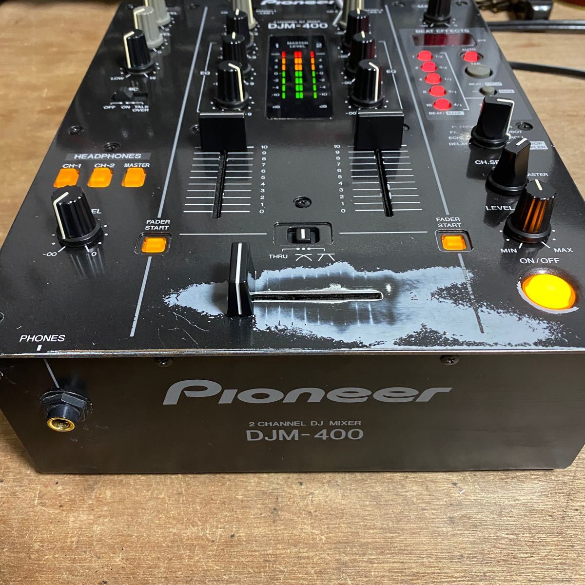 名機】Pioneer パイオニア DJM400 DJミキサー 08年製｜Yahoo!フリマ