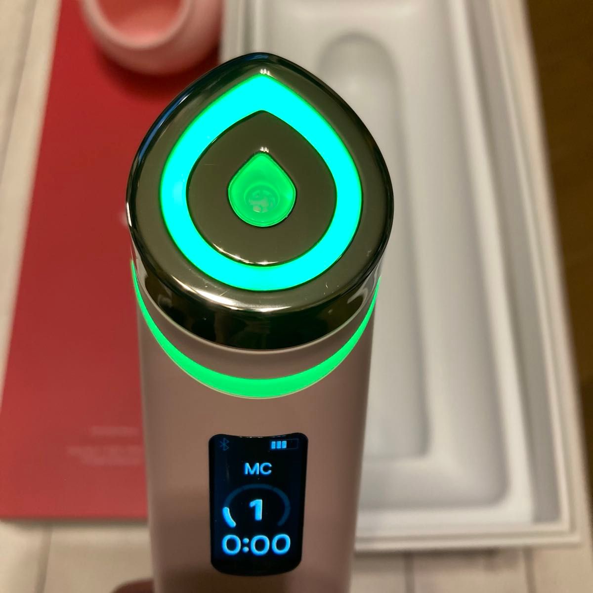 メディキューブ AGE-R ブースタープロ 美顔器 ピンク クマヘッド