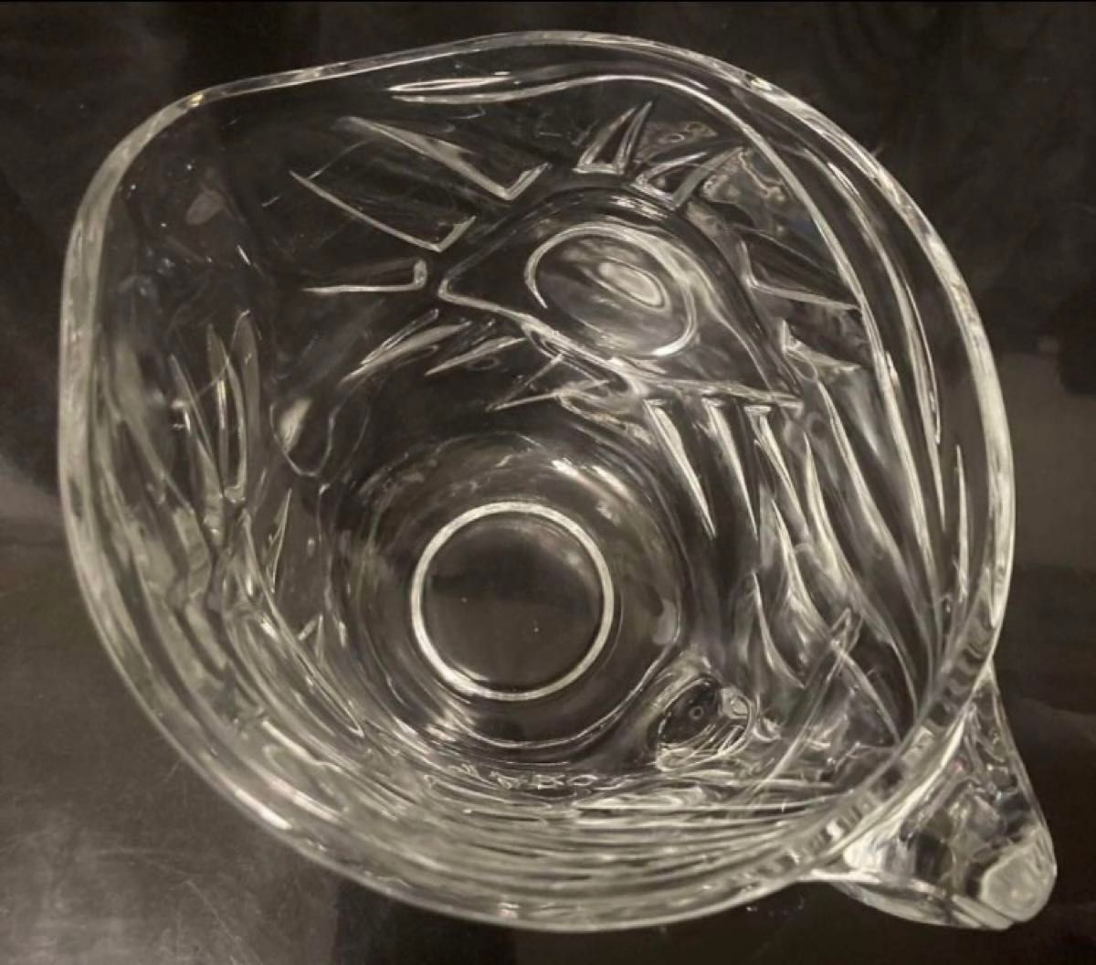 岡本太郎 ガラス製 まつげ アイスペール アンティーク 1978年物 【送料