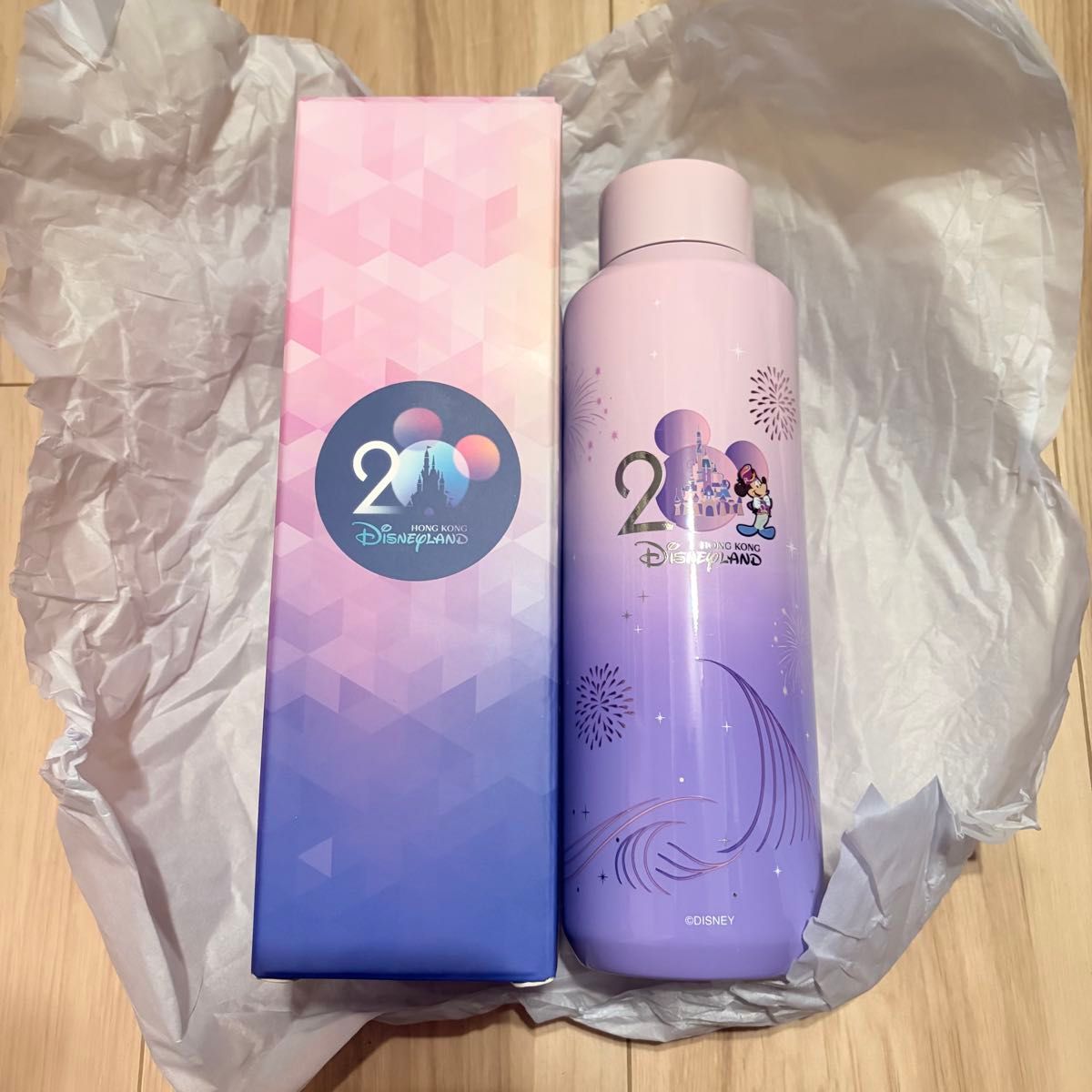 香港ディズニー20周年 スターバックスタンブラー 水筒 マイボトル