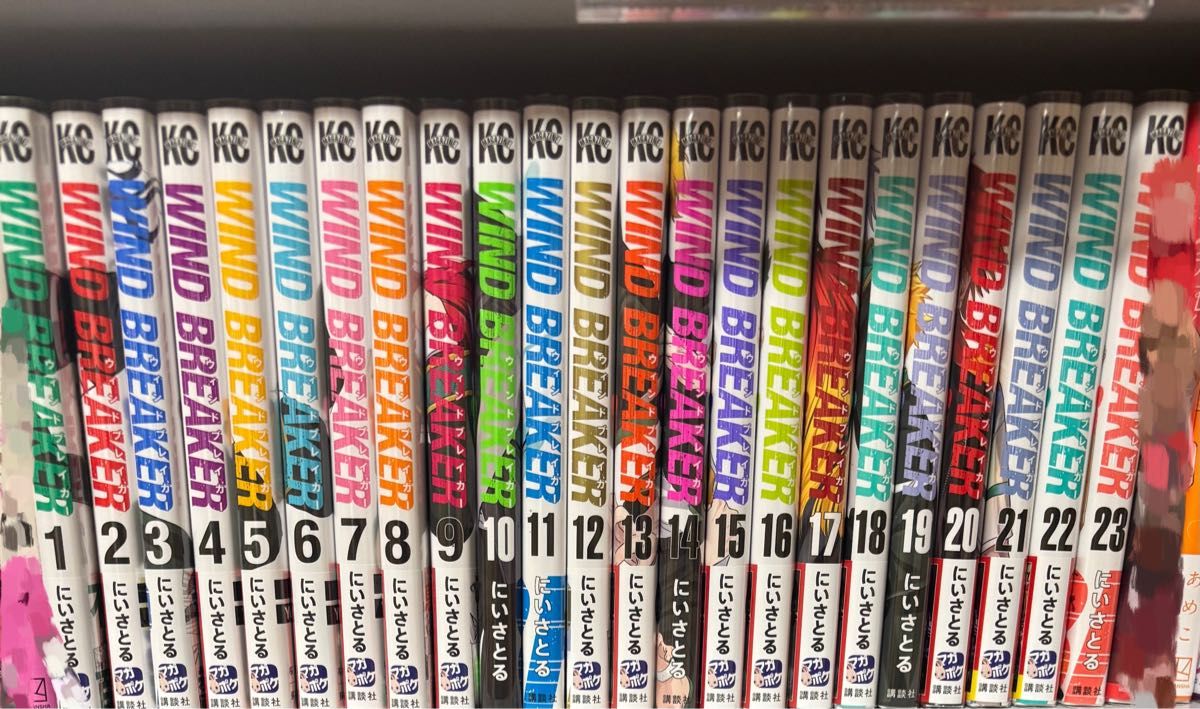 WIND BREAKER 1〜23巻セット＋ショッパー｜Yahoo!フリマ（旧PayPayフリマ）