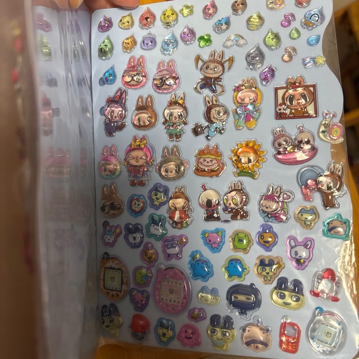 ボンボンドロップシール帳 A5サイズ 完成品 おまけ付き｜Yahoo!フリマ